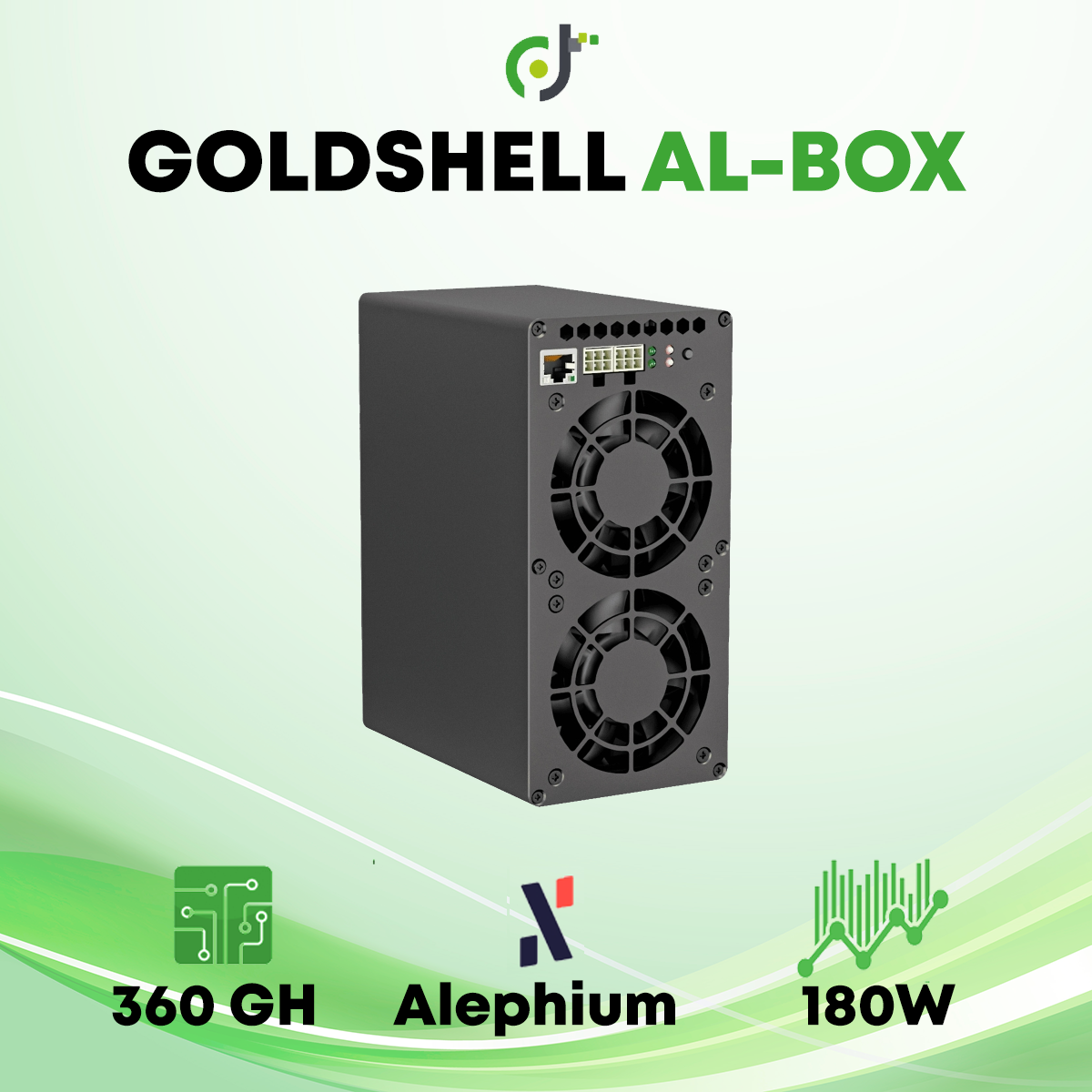 Goldshell AL-BOX (360GH/s) Alephium Miner