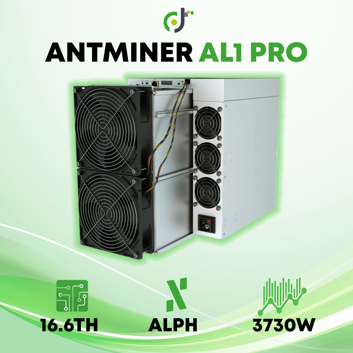 Bitmain Antminer AL1 Pro (16.6TH) Alephium Crypto ASIC Miner