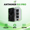 Bitmain Antminer S21 Pro (234TH) Bitcoin Crypto ASIC Mineur