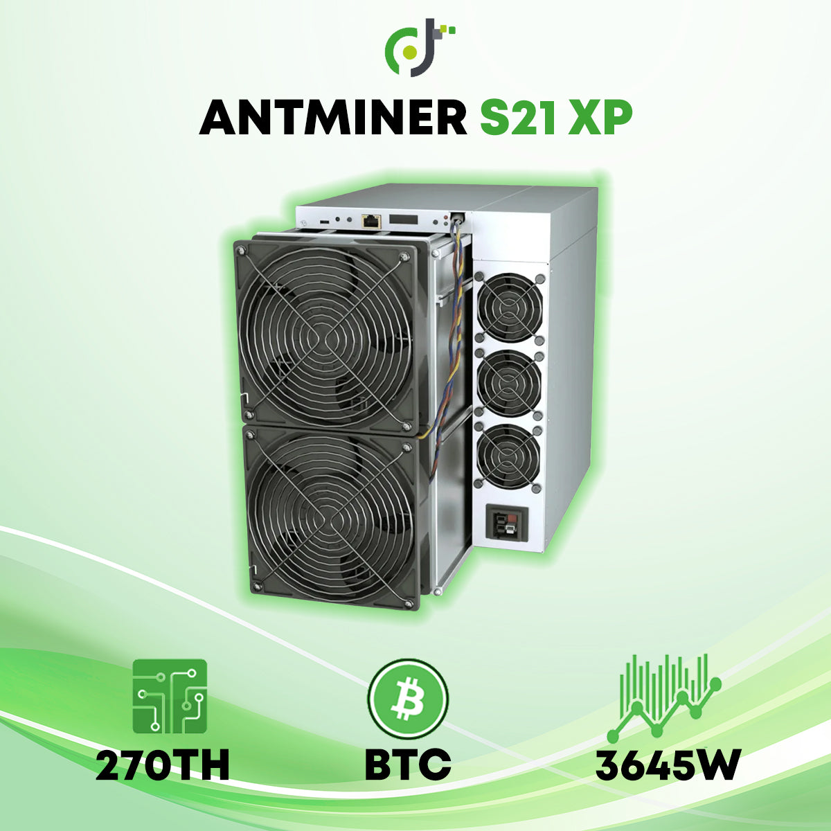 Bitmain Antminer S21 XP (270TH) Bitcoin Crypto ASIC Miner