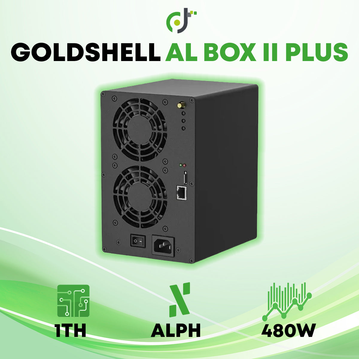 Goldshell AL-BOX II Plus (1TH) Alephium Crypto Miner