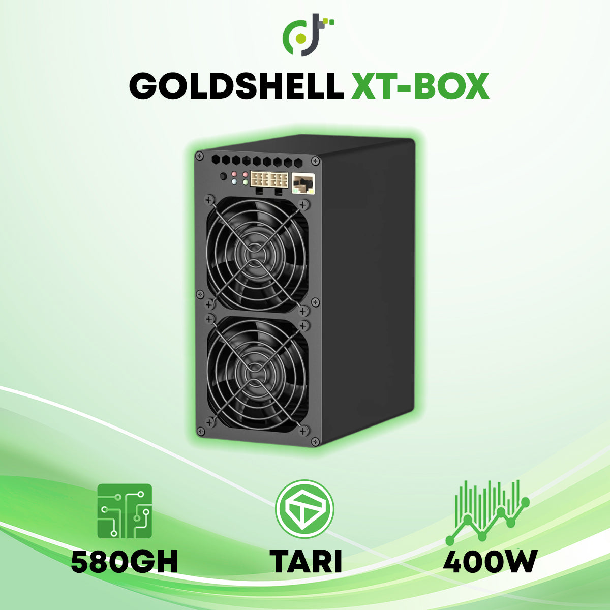 Goldshell XT-Box (580GH) Tari Crypto ASIC Miner