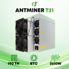 Bitmain Antminer T21 (190Th) Bitcoin Crypto ASIC Miner