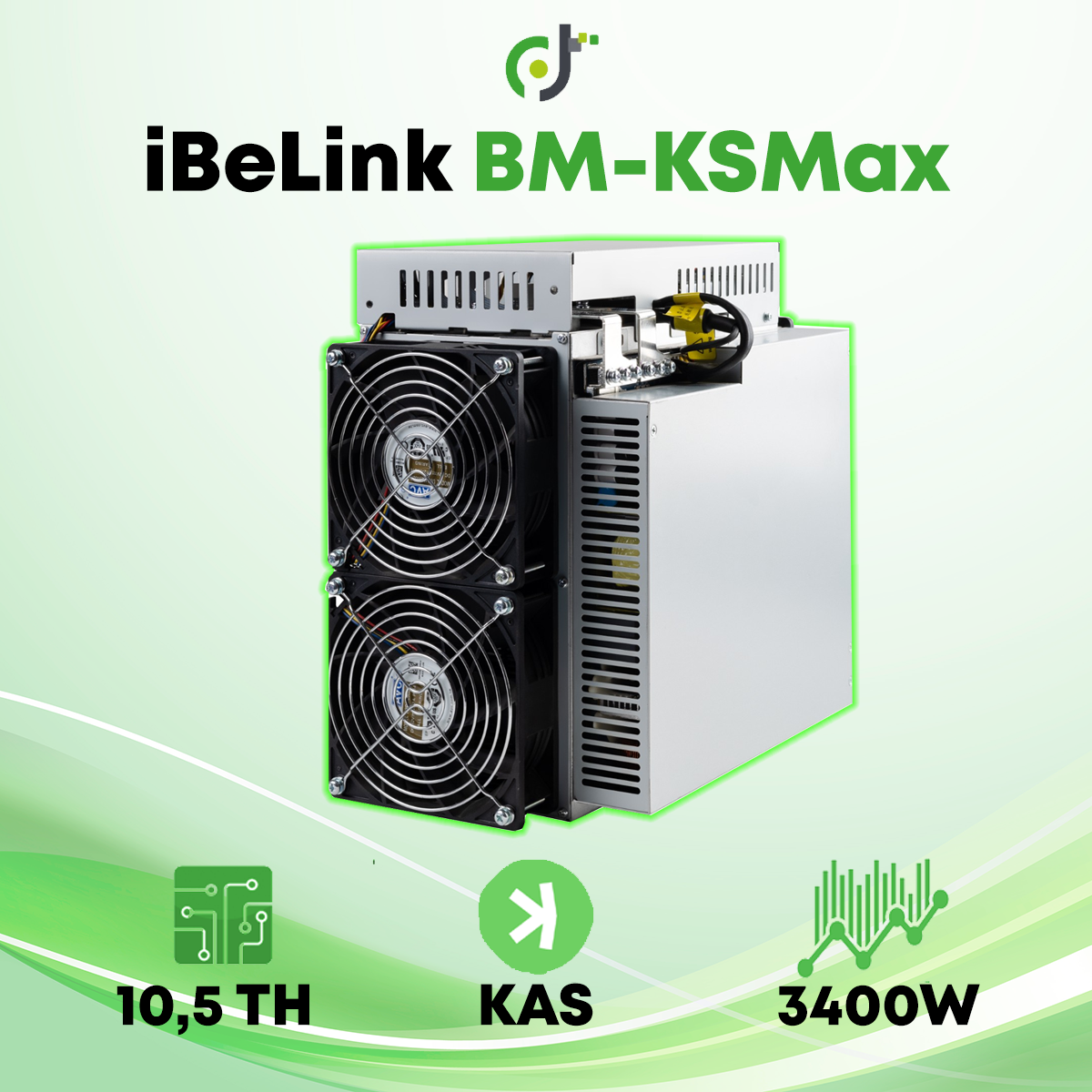 iBeLink BM-KSMax (10,5TH) KAS Crypto ASIC Miner