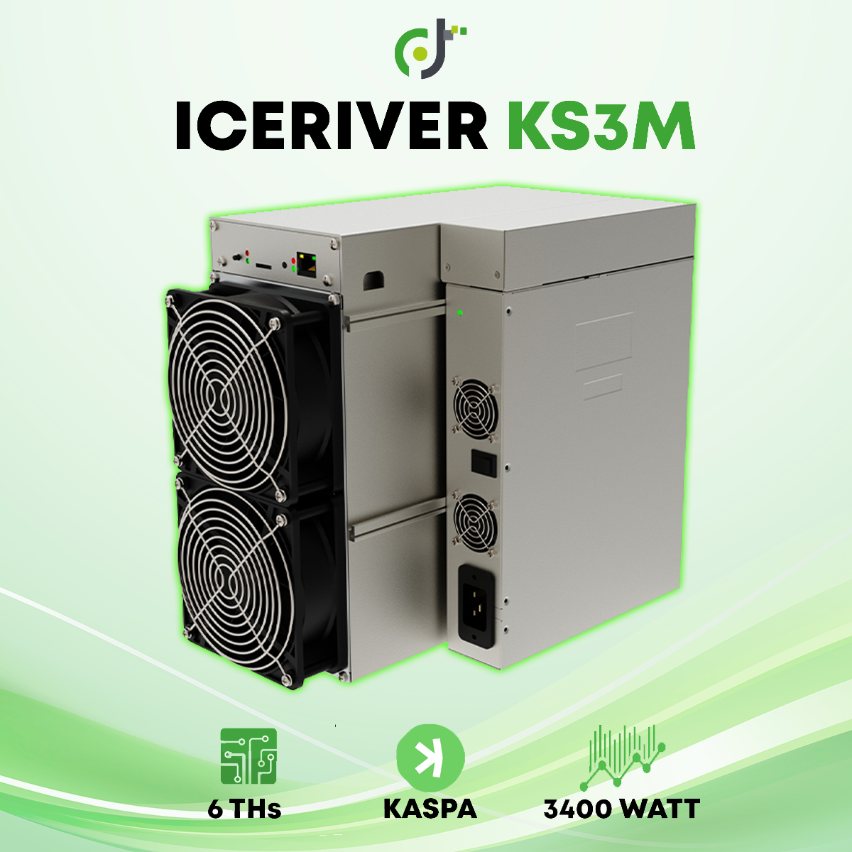 Iceriver KS3M (6TH) KAS Crypto ASIC Miner