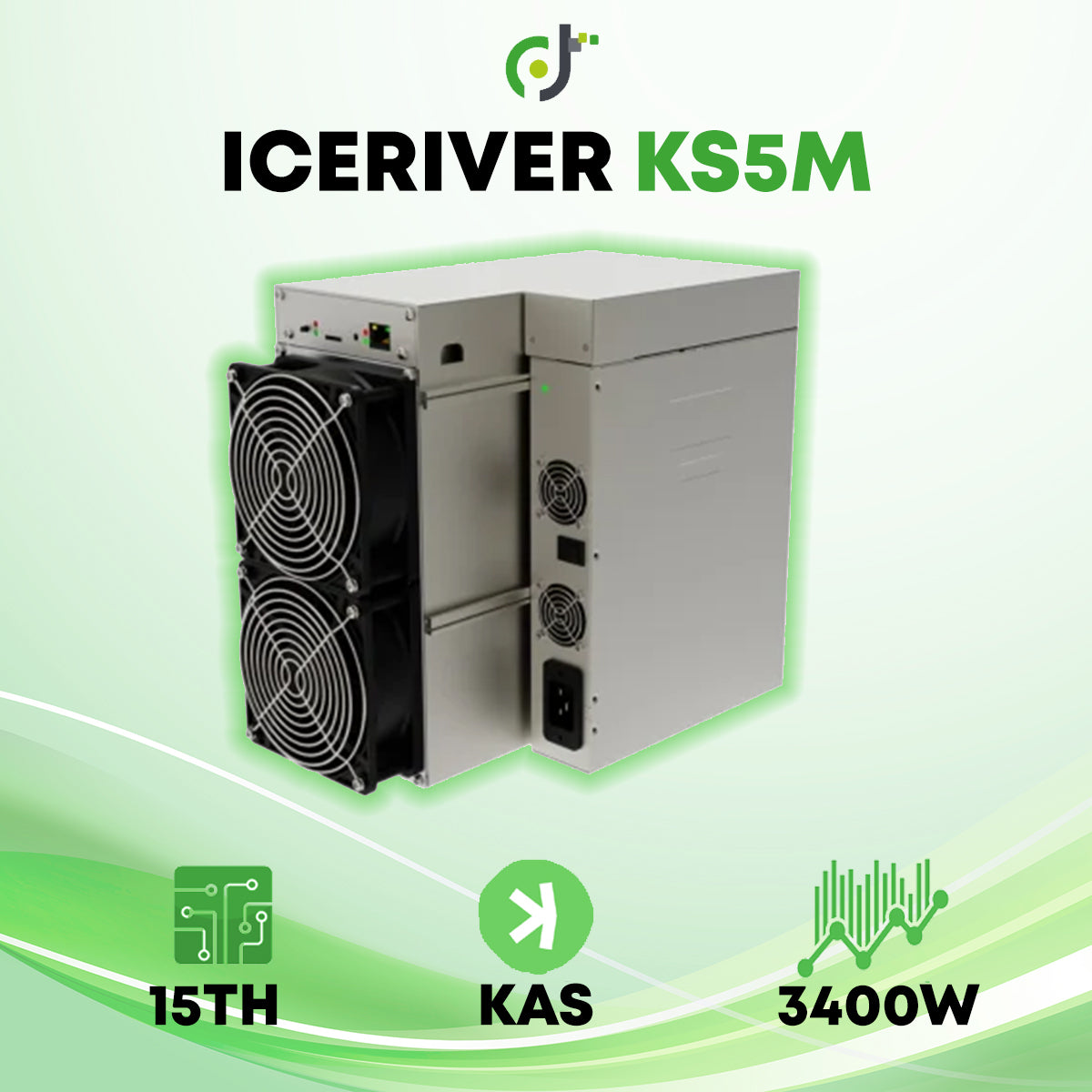 Iceriver KS5M (15TH) KASPA Crypto ASIC Mineur